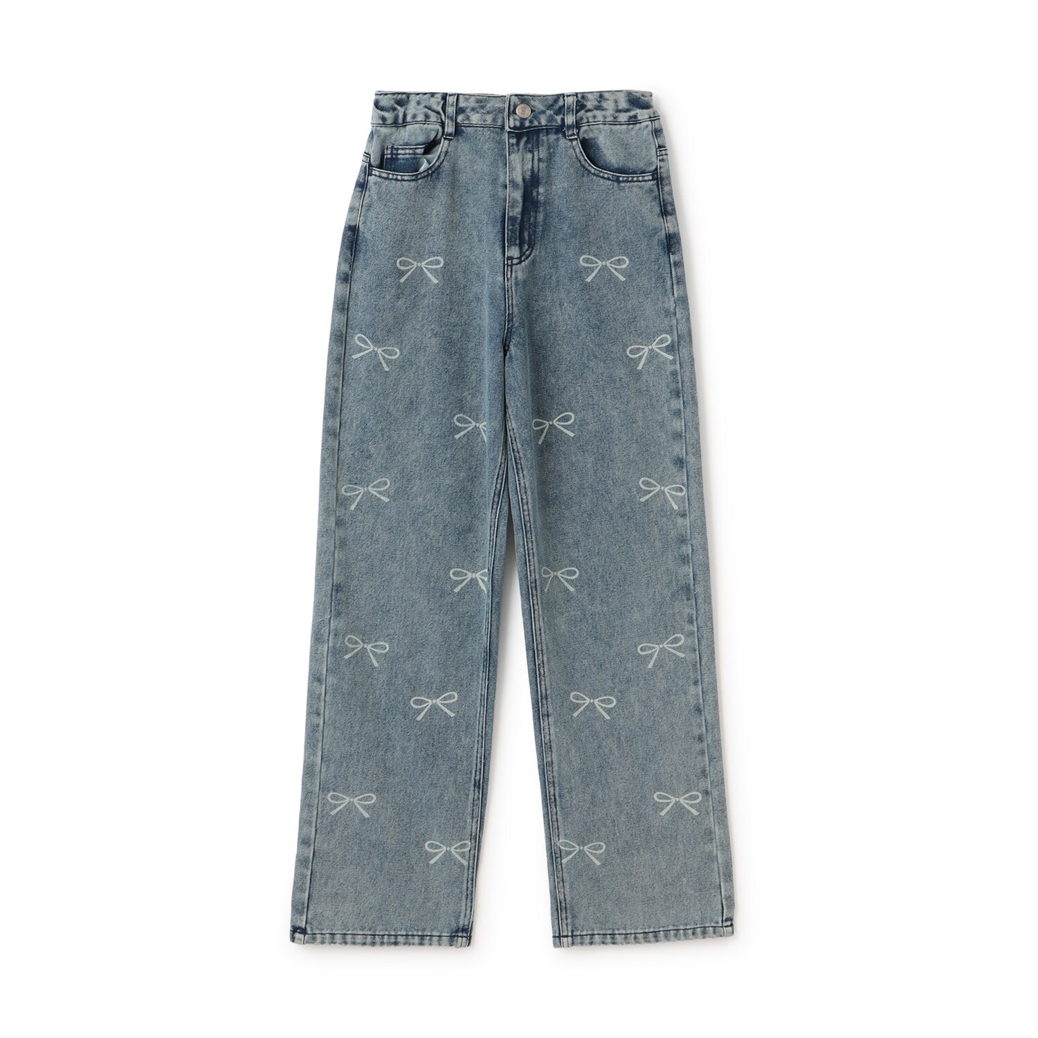 【WEB限定】リボン抜染パンツ