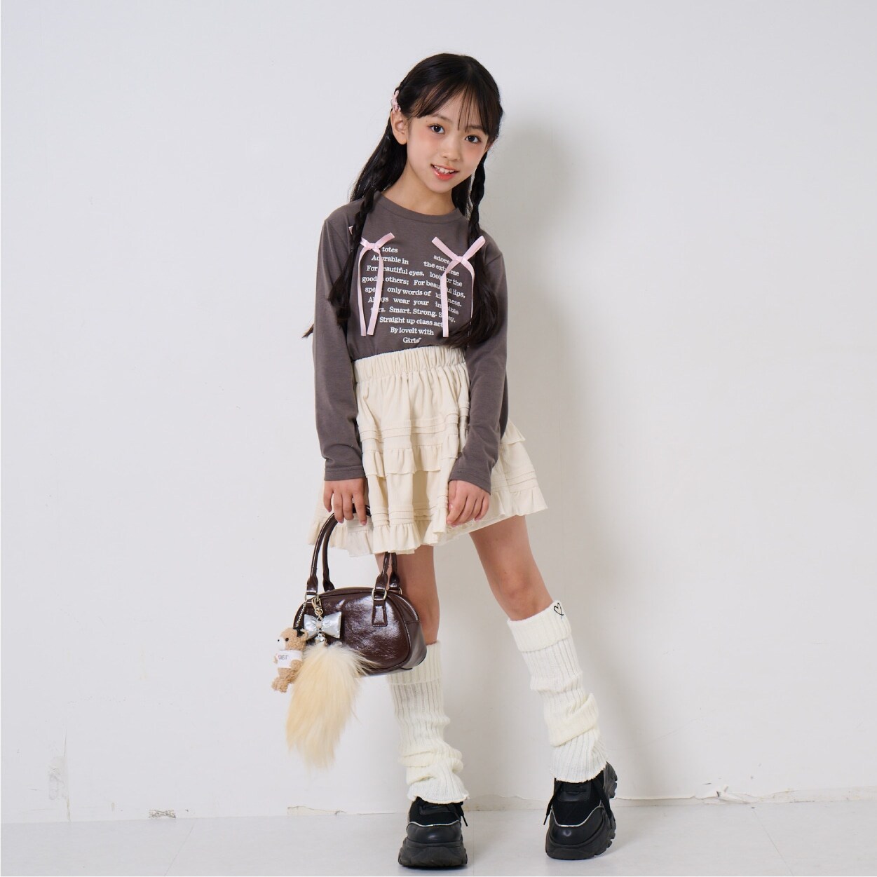 リボンハートTシャツ