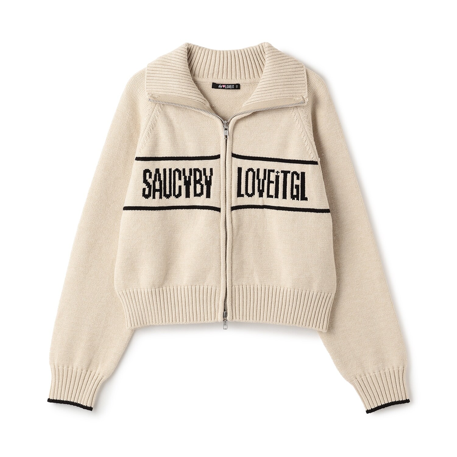 Wジップカーディガン