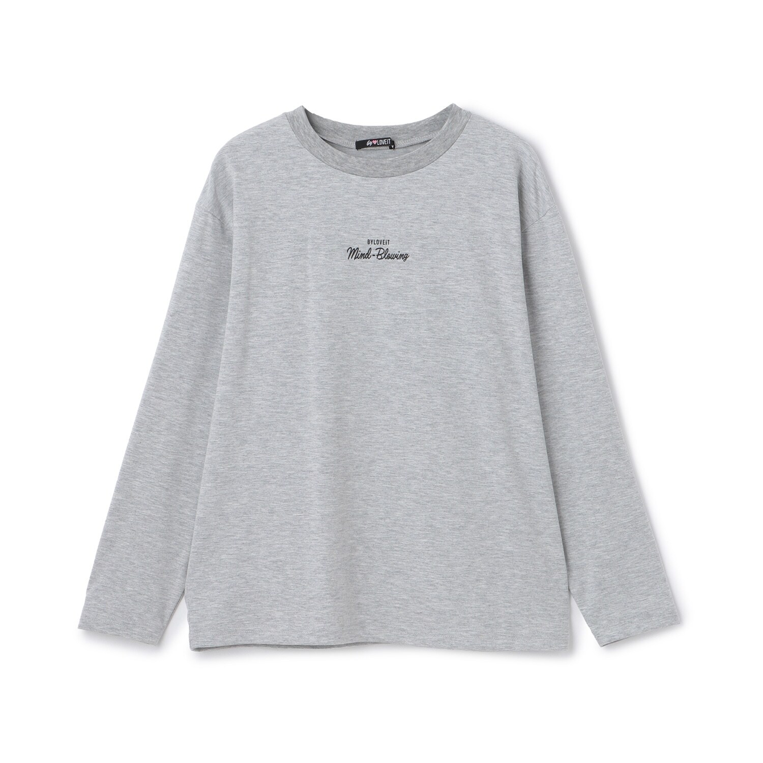 ミニロゴロング丈Tシャツ