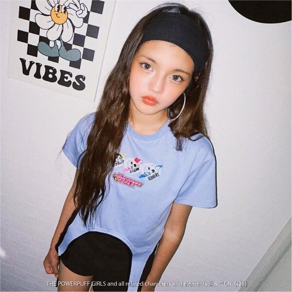 【The Powerpuff Girls】ガーターTシャツ（接触冷感）