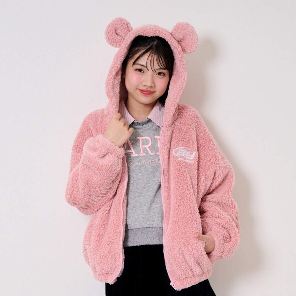 クマ耳ブルゾン
