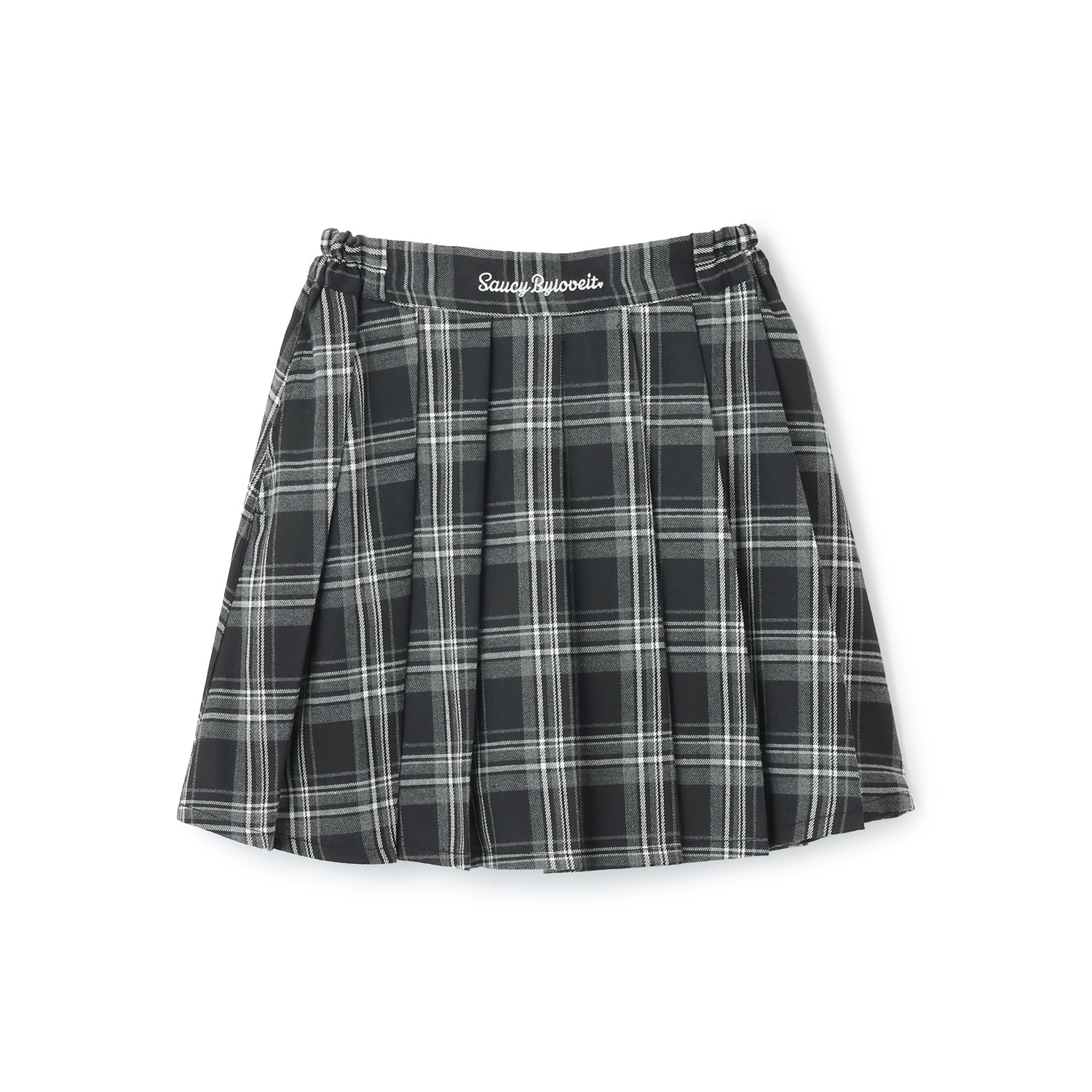 チェックプリーツスカート