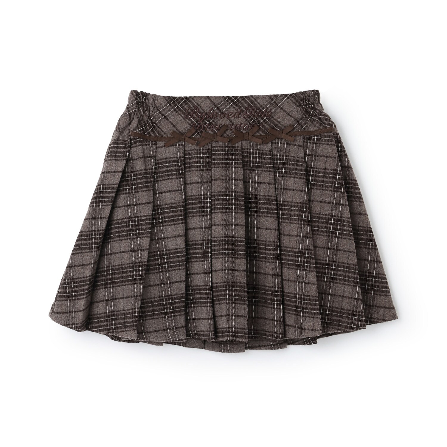 リボンプリーツスカート