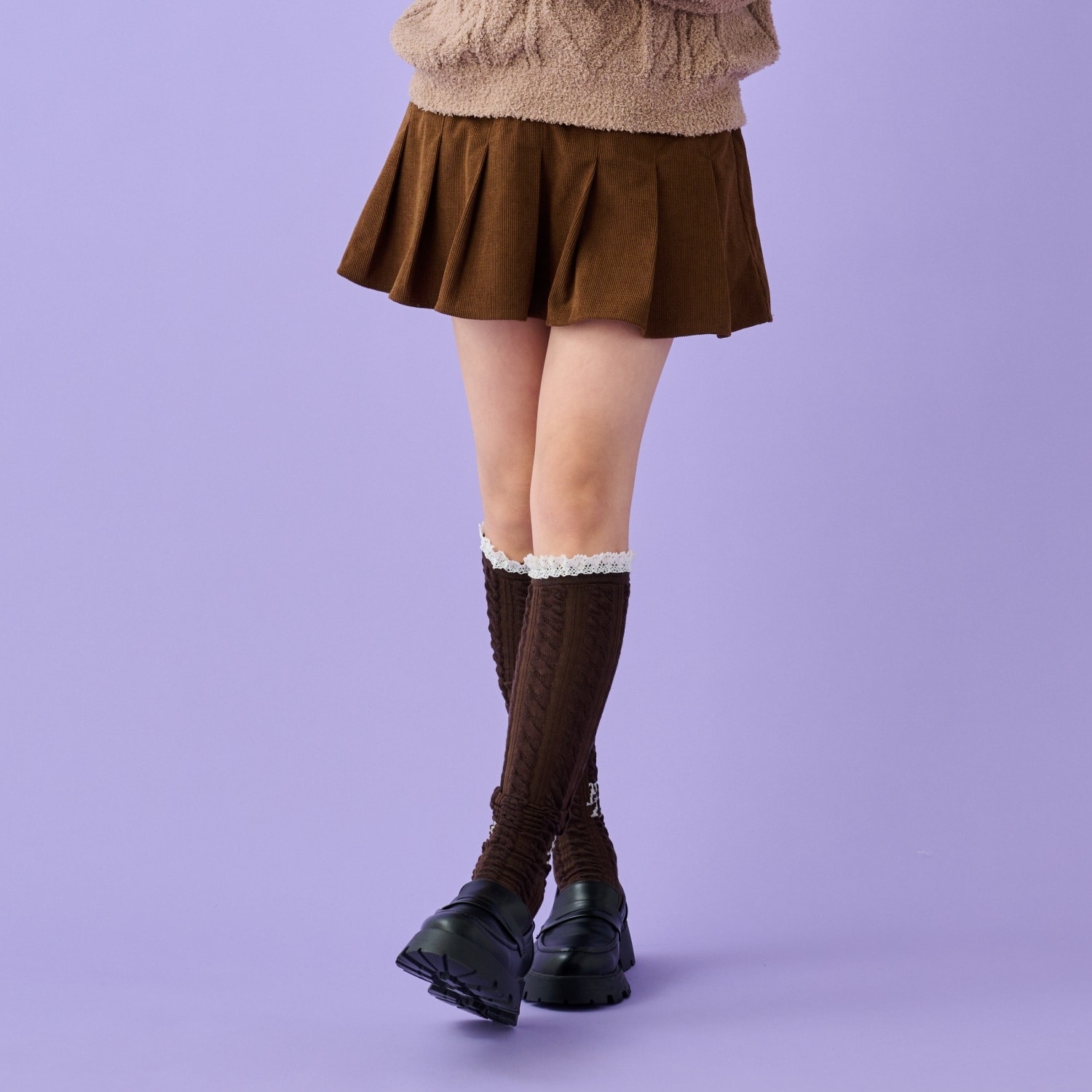 タックティアードスカート