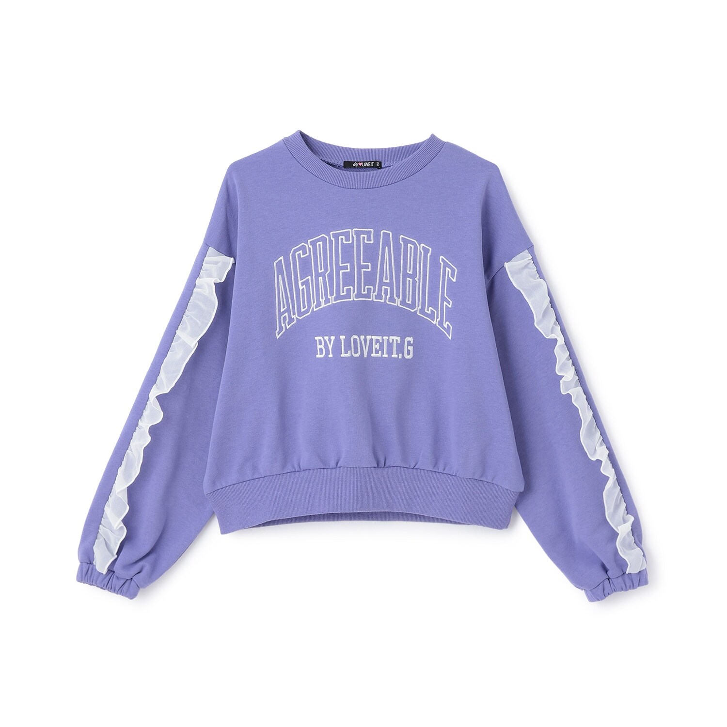 フリルカレッジプルオーバー