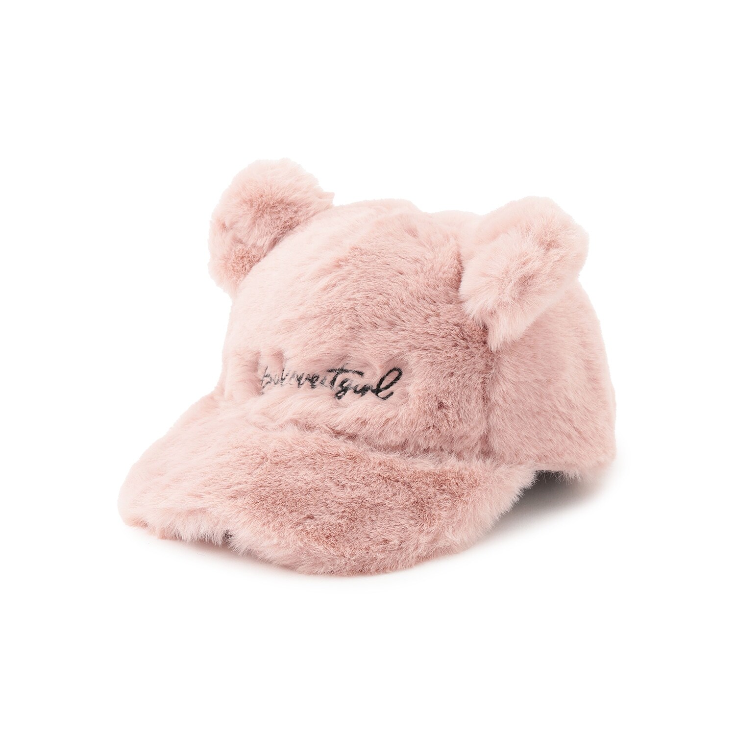 耳つきファーキャップ