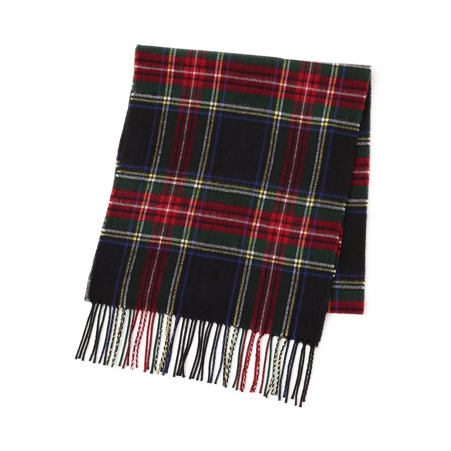 チェックマフラー