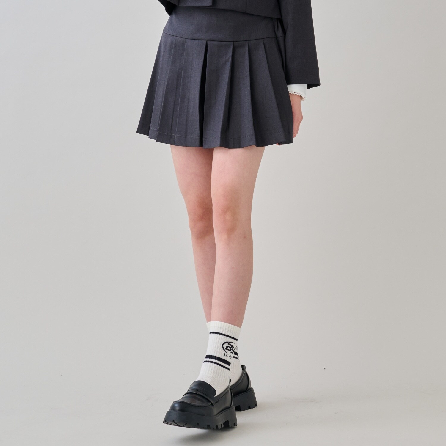 【卒服】ティアードキュロットスカート