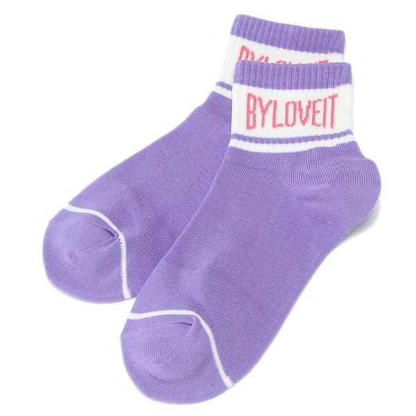 ロゴ入りショート丈ソックス