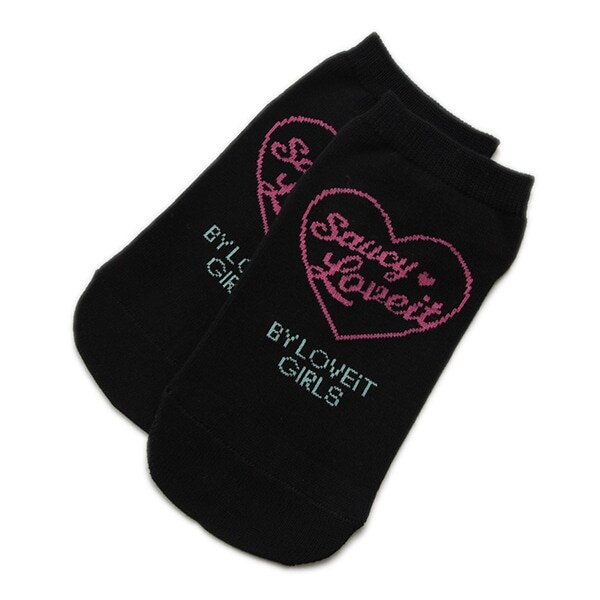 ハートロゴスニーカーインソックス