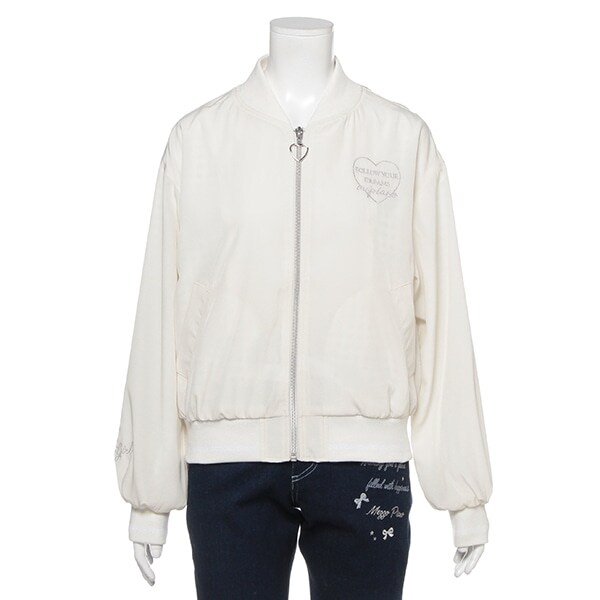 肩落ち袖ギャザーブルゾン