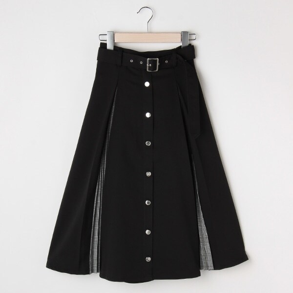 【人気商品再入荷】【直営店で取り扱い無し】前ボタンロングスカート
