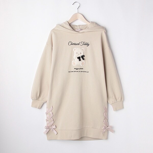 【人気商品再入荷】【直営店で取り扱い無し】くま耳ワンピ