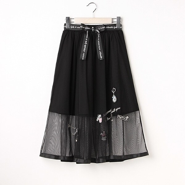 【リピート】【直営店で取り扱い無し】ティーパーティー チュールスカート