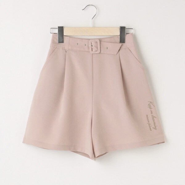 【人気商品再入荷】【直営店で取り扱い無し】飾りベルトショートパンツ