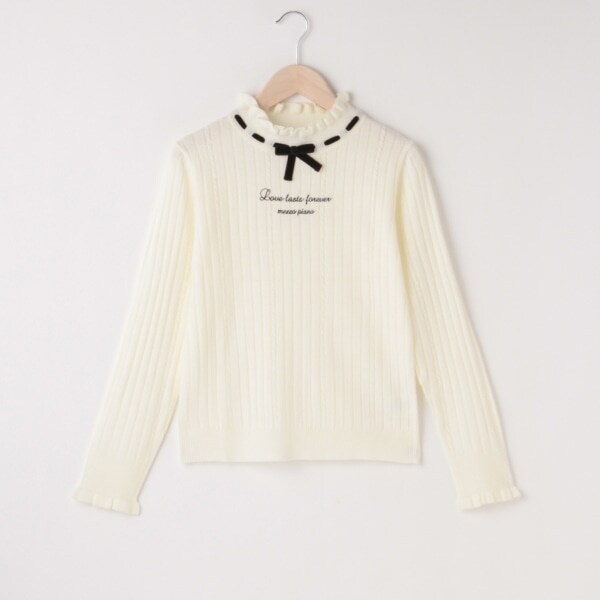 【人気商品再入荷】【直営店で取り扱い無し】リボン通しプチハイニット