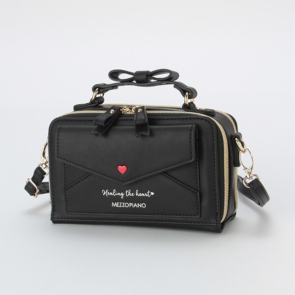 【リピート】【直営店で取り扱い無し】持ち手リボンレターミニショルダー