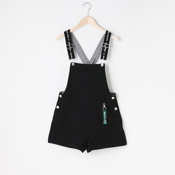 【リピート】【直営店で取り扱い無し】サロペットショートパンツ