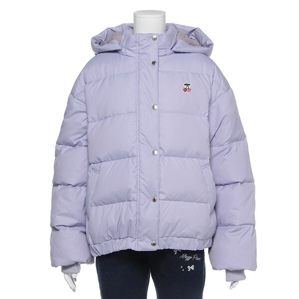 【人気商品再入荷】【直営店で取り扱い無し】チェリーワッペンダウン入りジャケット