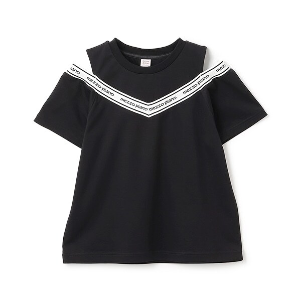 【人気商品再入荷】【直営店で取り扱い無し】肩あきリブTシャツ