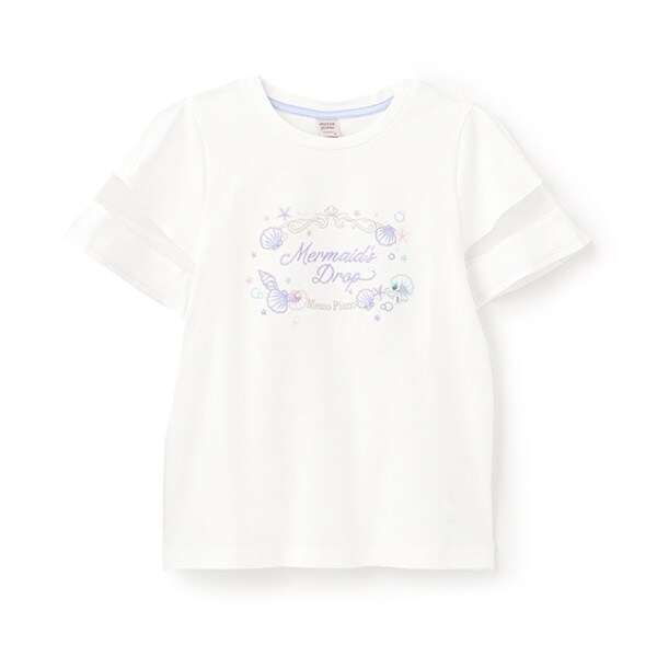 【人気商品再入荷】【直営店で取り扱い無し】シェル刺しゅうTシャツ