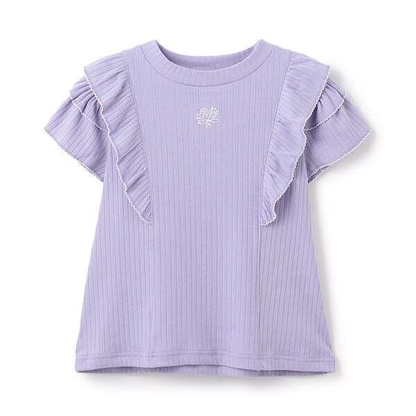 【人気商品再入荷】【直営店で取り扱い無し】2WAY肩あきフリルTシャツ