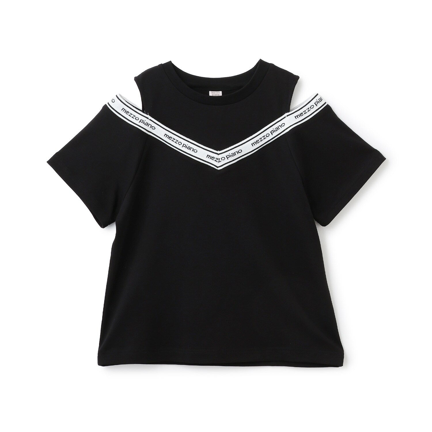 【人気商品再入荷】【直営店で取り扱い無し】肩あきリブTシャツ