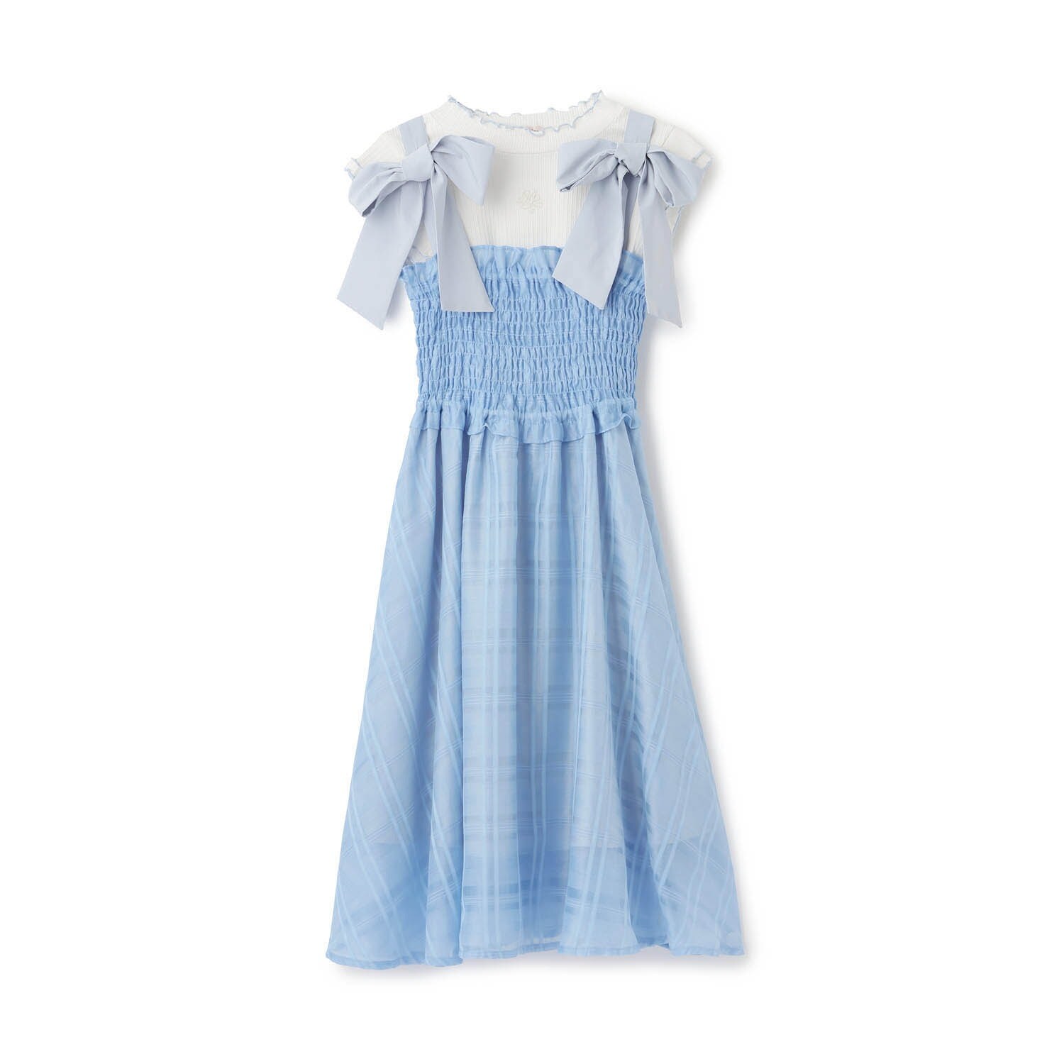 【人気商品再入荷】【直営店で取り扱い無し】ショルダーリボンジャンスカ＆メローインナーセット