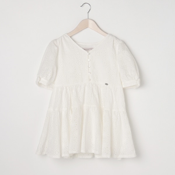 コットンレースチュニック