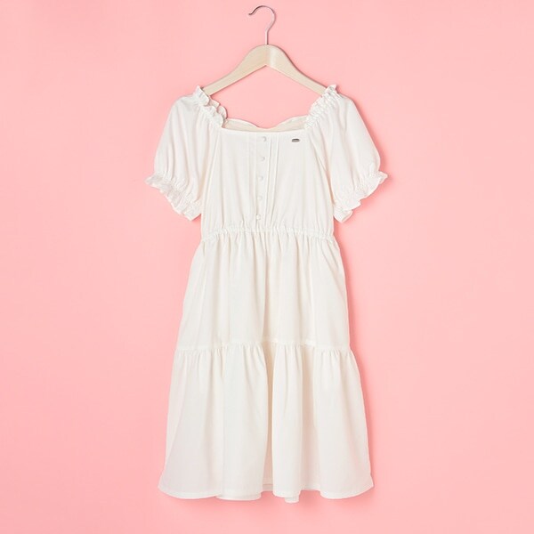 ティアードシャツワンピース