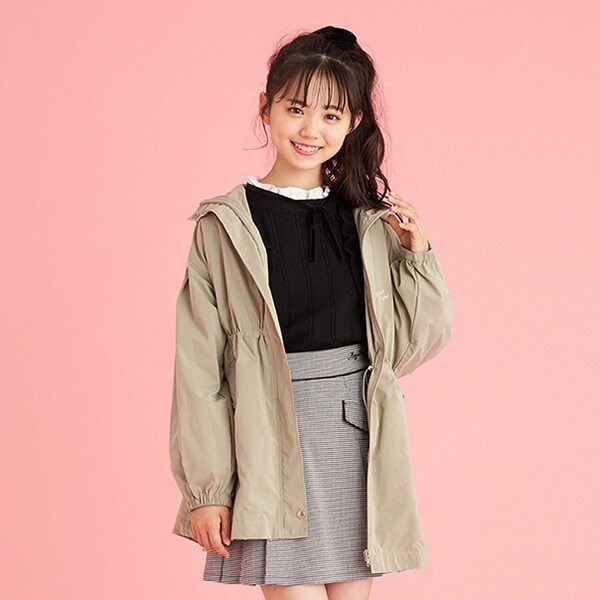 ライナーつきガーリーマウンテンパーカ