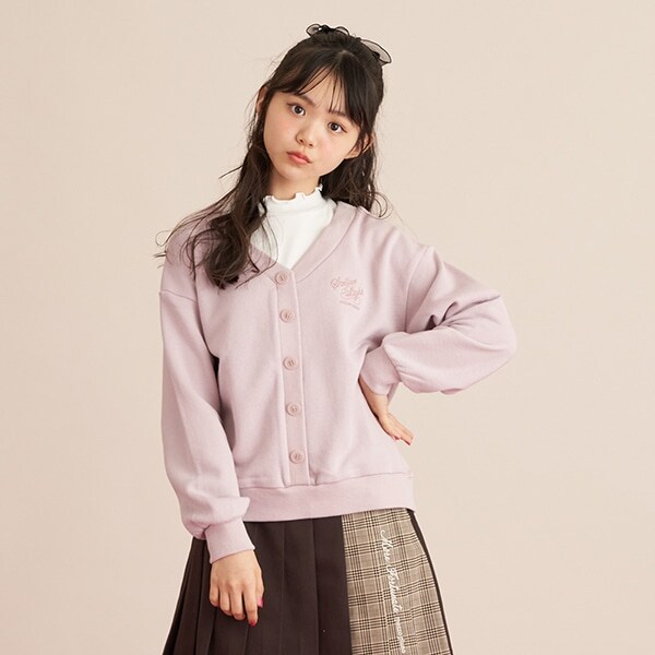 カーデレイヤードトレーナー