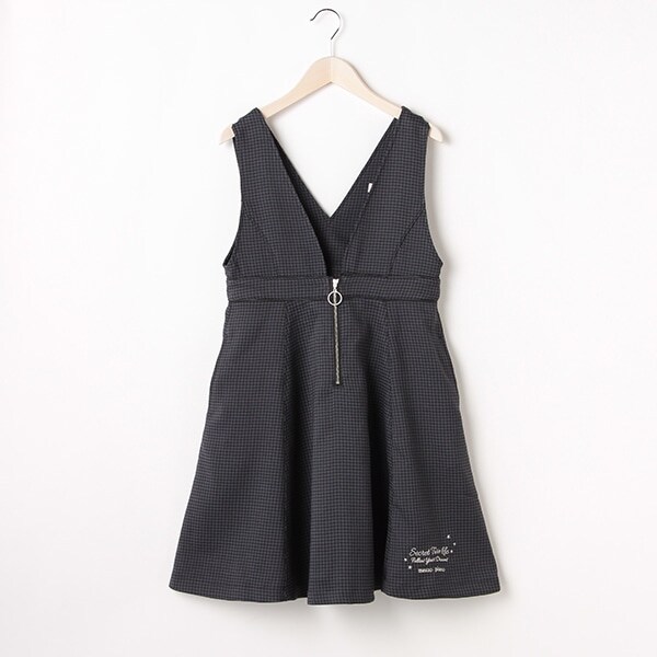 前ジップジャンパースカート