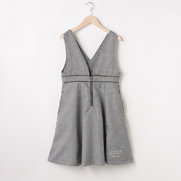 前ジップジャンパースカート