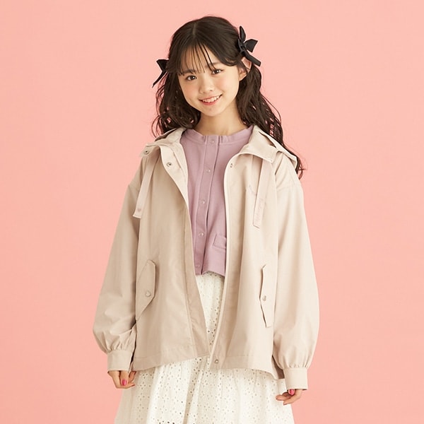 ミルキーカラーマウンテンパーカ