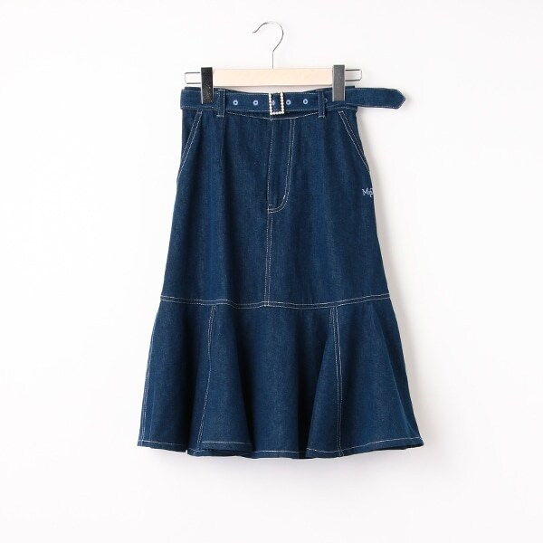 パールバックルベルトマーメイドスカート