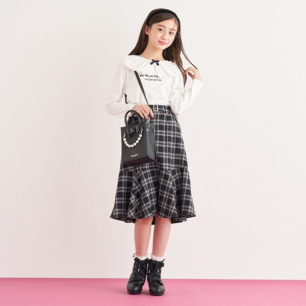 パールバックルベルトマーメイドスカート