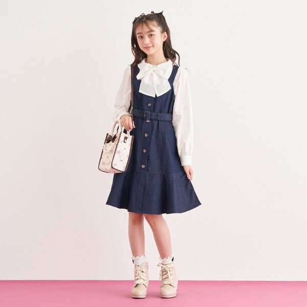 前ボタンマーメイドジャンスカ