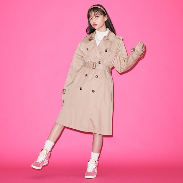 ライナーつきトレンチコート
