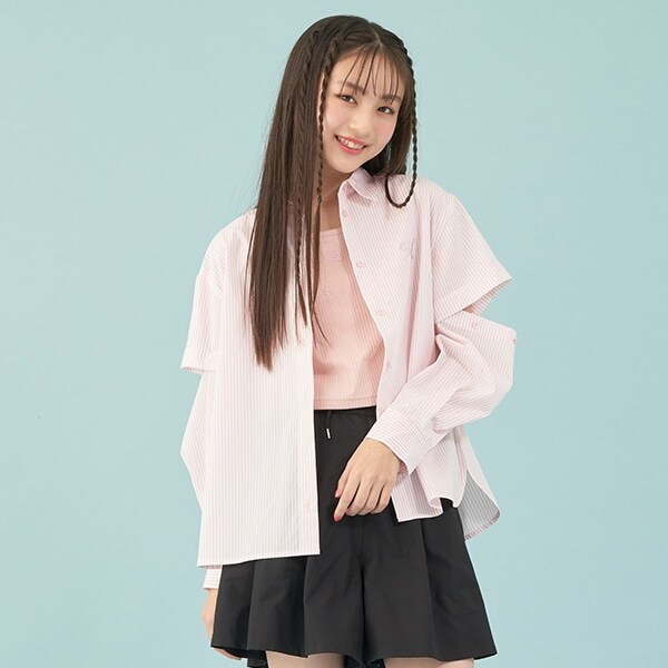 3WAYシャツ＆短丈タンクセット