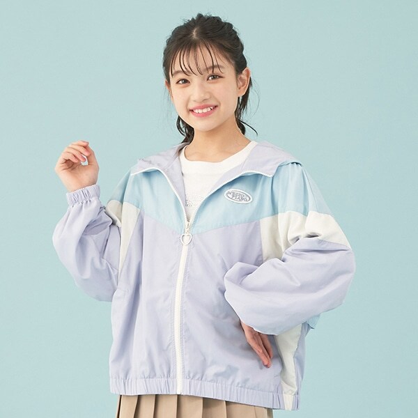 【撥水】配色ブルゾン