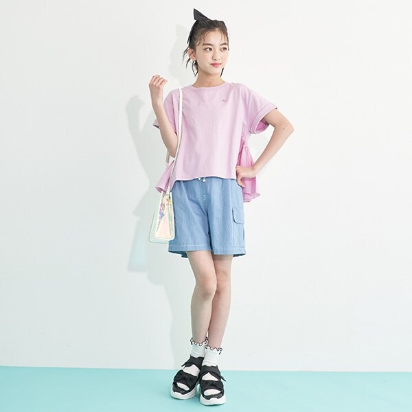 フラップポケットショートパンツ