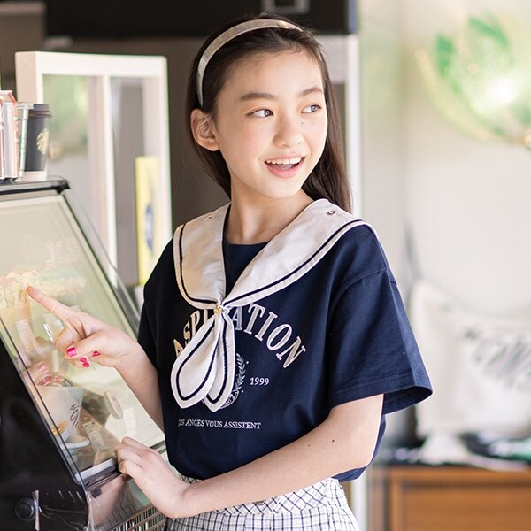 3WAYセーラーカレッジＴシャツ