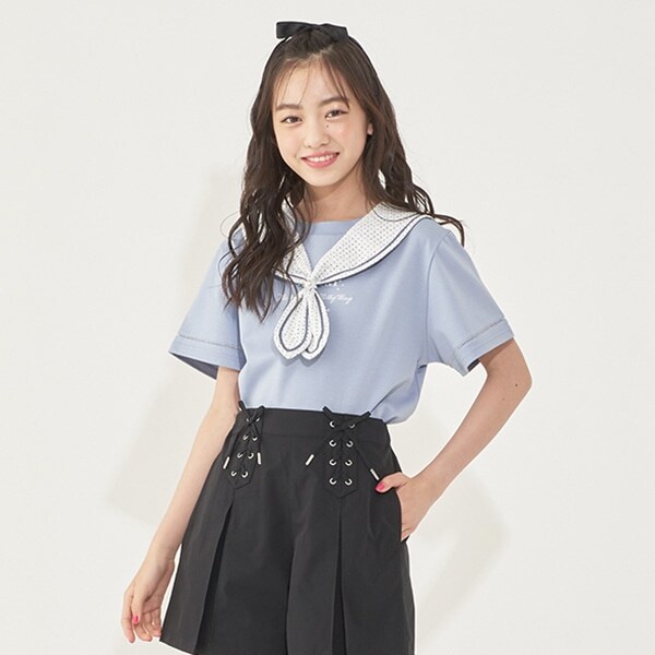 3WAY レースセーラーＴシャツ