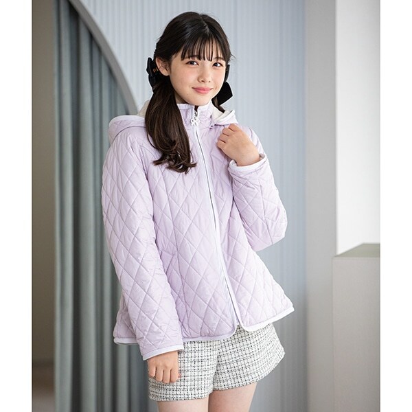 【サーモライト】内側ふわふわフリースジップブルゾン