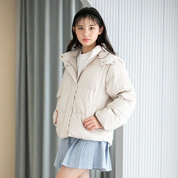 【撥水】リサイクルダウン マルチWAYブルゾン