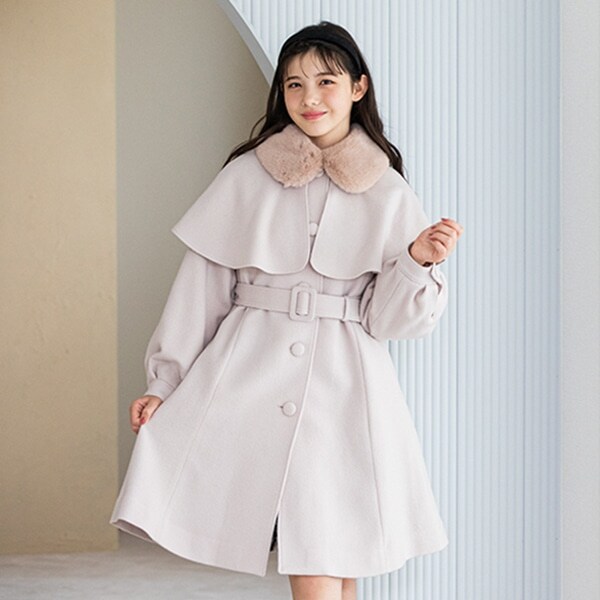 ケープつきマルチWAYコート