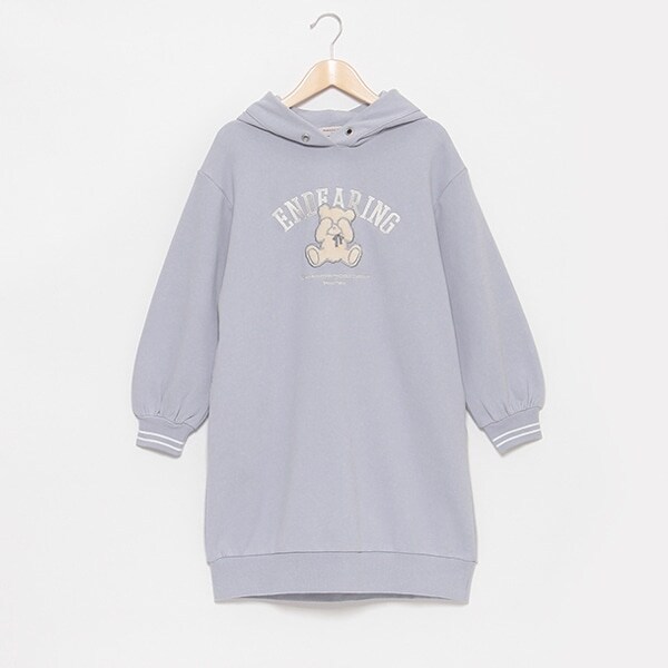 表起毛くま耳ワンピース