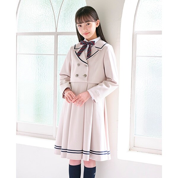 セーラーショートジャケット&ジャンパースカートセット